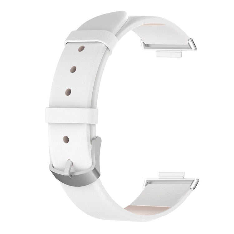 Kunstlæder Universal Rem passer til Xiaomi Smart Band 8 Pro / Xiaomi Redmi Watch 4 - Hvid#serie_1