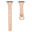 Apple Watch Series 41mm / 40mm / 38mm Leather Watch Wrist Strap - Apricot