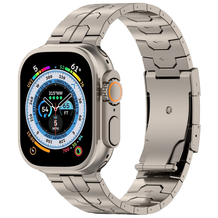 Super Fantastisk Metal Universal Rem passer til Apple Smartwatch - Sølv#serie_3