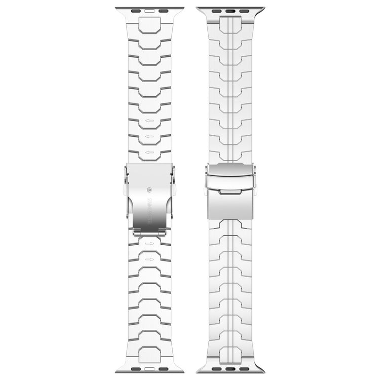 Mega Holdbart Metal Universal Rem passer til Apple Smartwatch - Sølv#serie_3