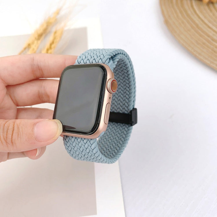 Mega Elegant Nylon Universal Rem passer til Apple Smartwatch - Grøn#serie_16