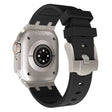 Apple Watch 49mm / 45mm / 44mm / 42mm Liquid Silicone Band - Titanium Black