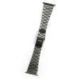 Apple Watch 49mm / 45mm / 44mm / 42mm Metal Watch Strap - Titanium Black