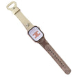 Apple Watch Series 41mm / 40mm / 38mm Microfiber Leather Watch Band - Brown / Beige