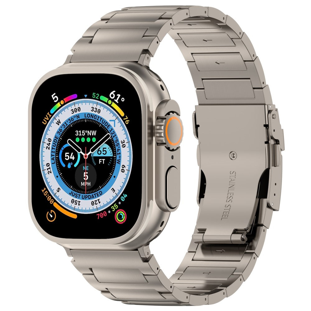 Vildt Fantastisk Metal Universal Rem passer til Apple Smartwatch - Sølv#serie_2