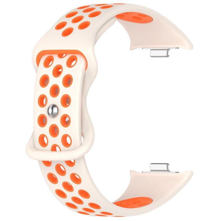 Silikone Universal Rem passer til Xiaomi Smart Band 8 Pro / Xiaomi Redmi Watch 4 - Orange#serie_2