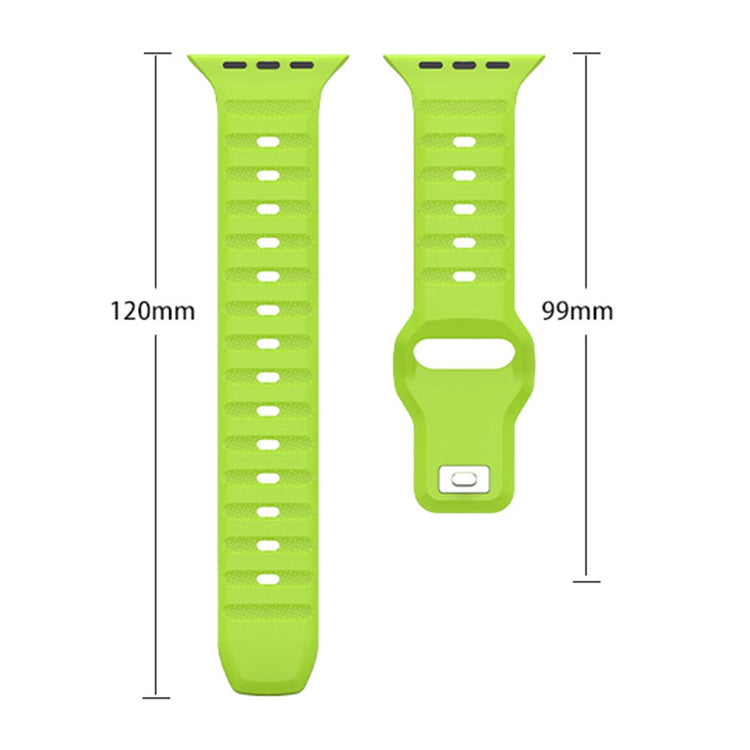 Apple Watch Series 49mm - 45mm - 44mm - 42mm Universal Fluororubber Watch Band - Starlight#serie_5