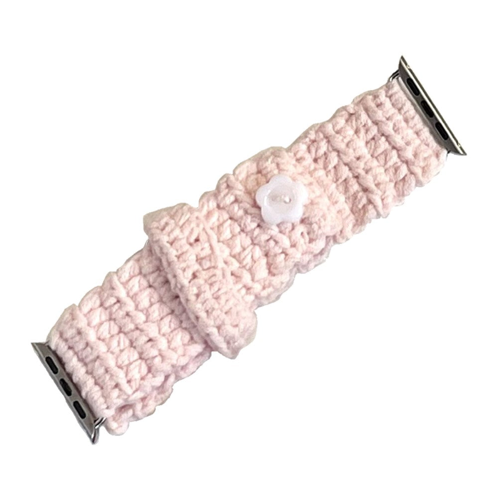 Meget Fantastisk Nylon Universal Rem passer til Apple Smartwatch - Pink#serie_3