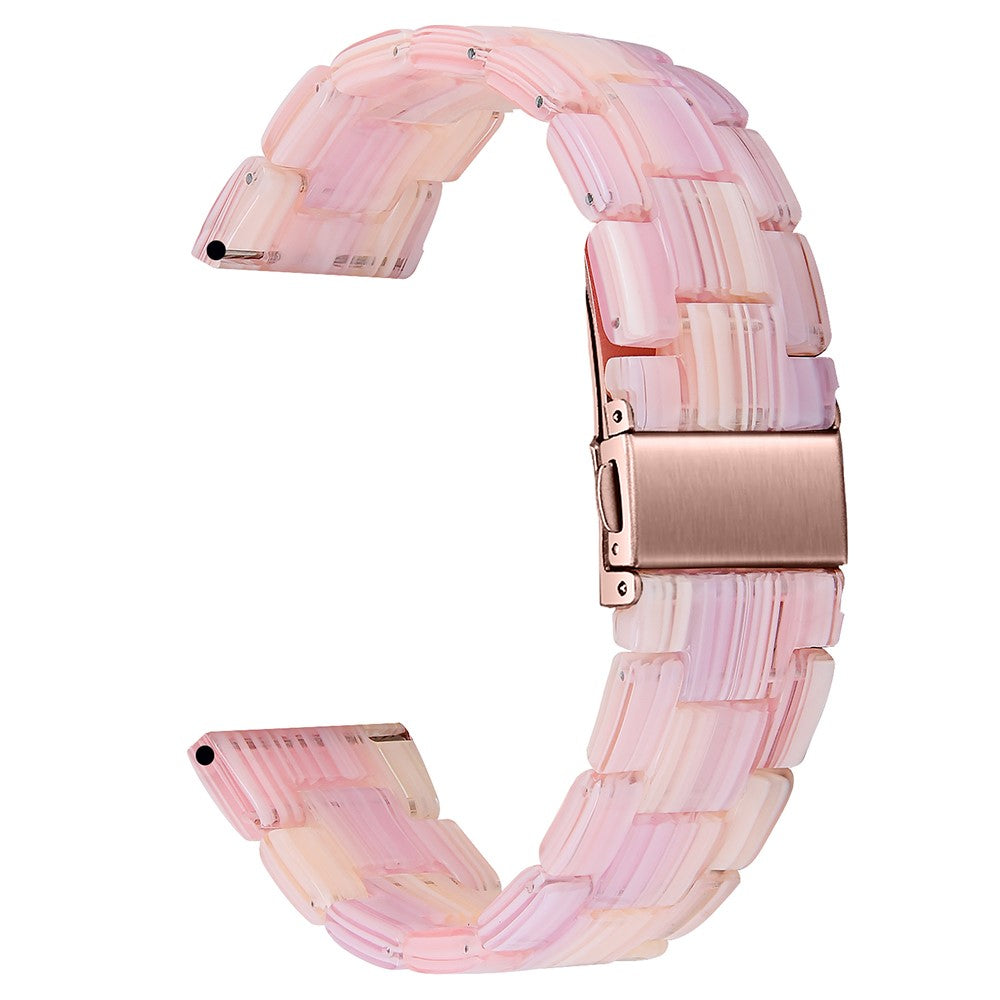 Vildt Godt Plastik Rem passer til Donerton Smart Watch - Pink#serie_12