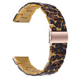 FITVII Resin Watch Band Waterproof Replacement Watch Strap - Leopard Printed