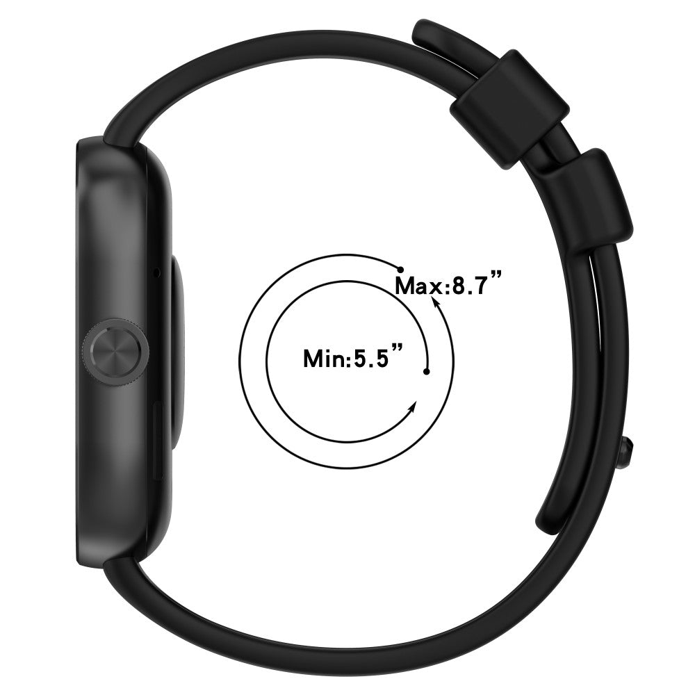 Silikone Universal Rem passer til Xiaomi Redmi Watch 4 / Xiaomi Band 8 Pro - Grøn#serie_2