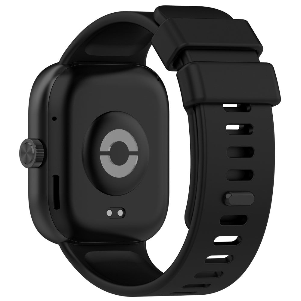 Silikone Universal Rem passer til Xiaomi Redmi Watch 4 / Xiaomi Band 8 Pro - Sort#serie_4