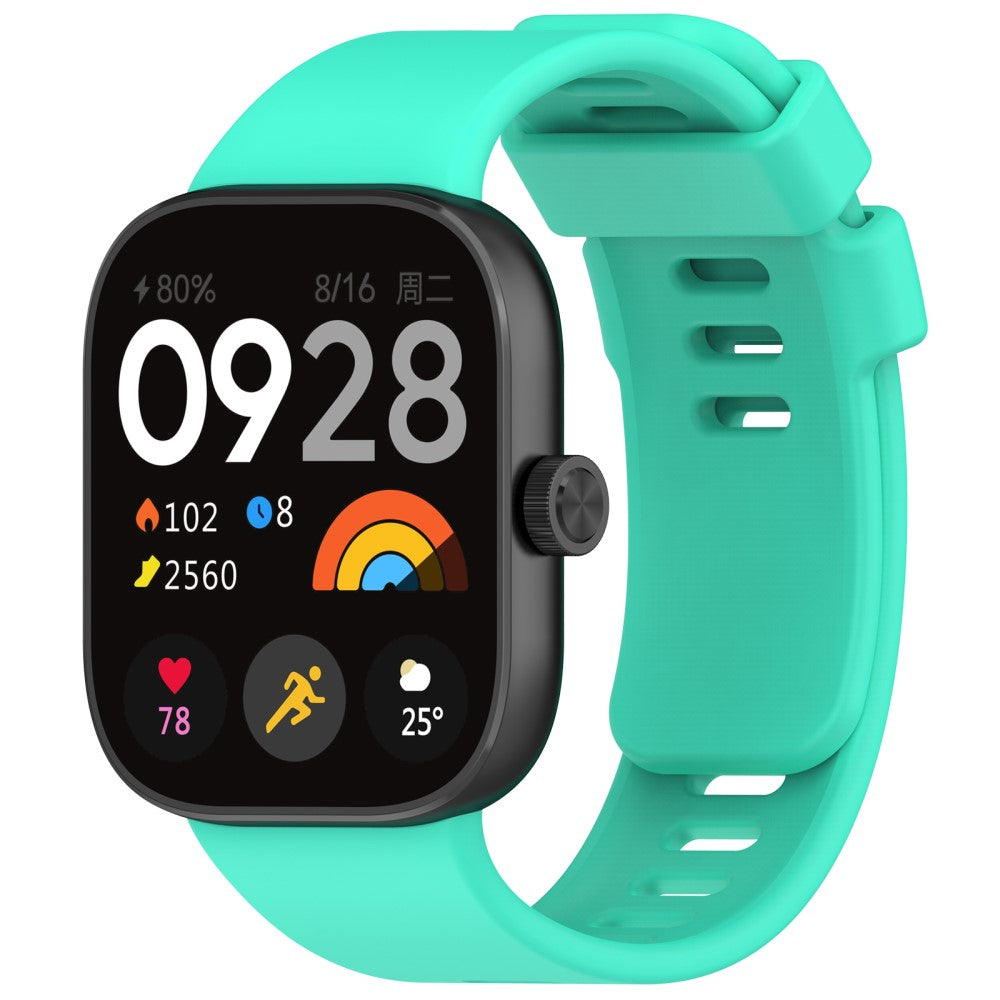 Silikone Universal Rem passer til Xiaomi Redmi Watch 4 / Xiaomi Band 8 Pro - Grøn#serie_10