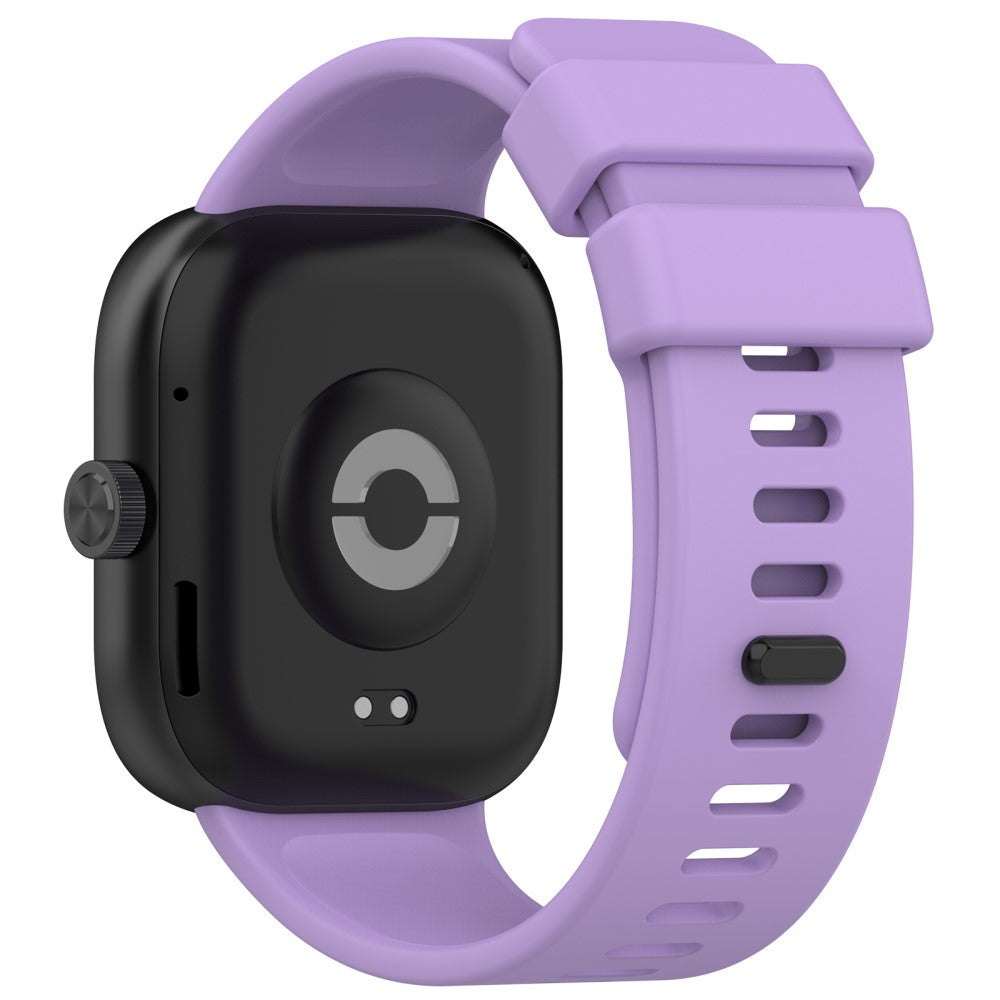 Silikone Universal Rem passer til Xiaomi Redmi Watch 4 / Xiaomi Band 8 Pro - Lilla#serie_13