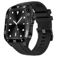 Apple Watch Series 49mm - 45mm - 44mm - 42mm Universal Scratch Resistant Replacement Strap with Stainless Steel Watch Case