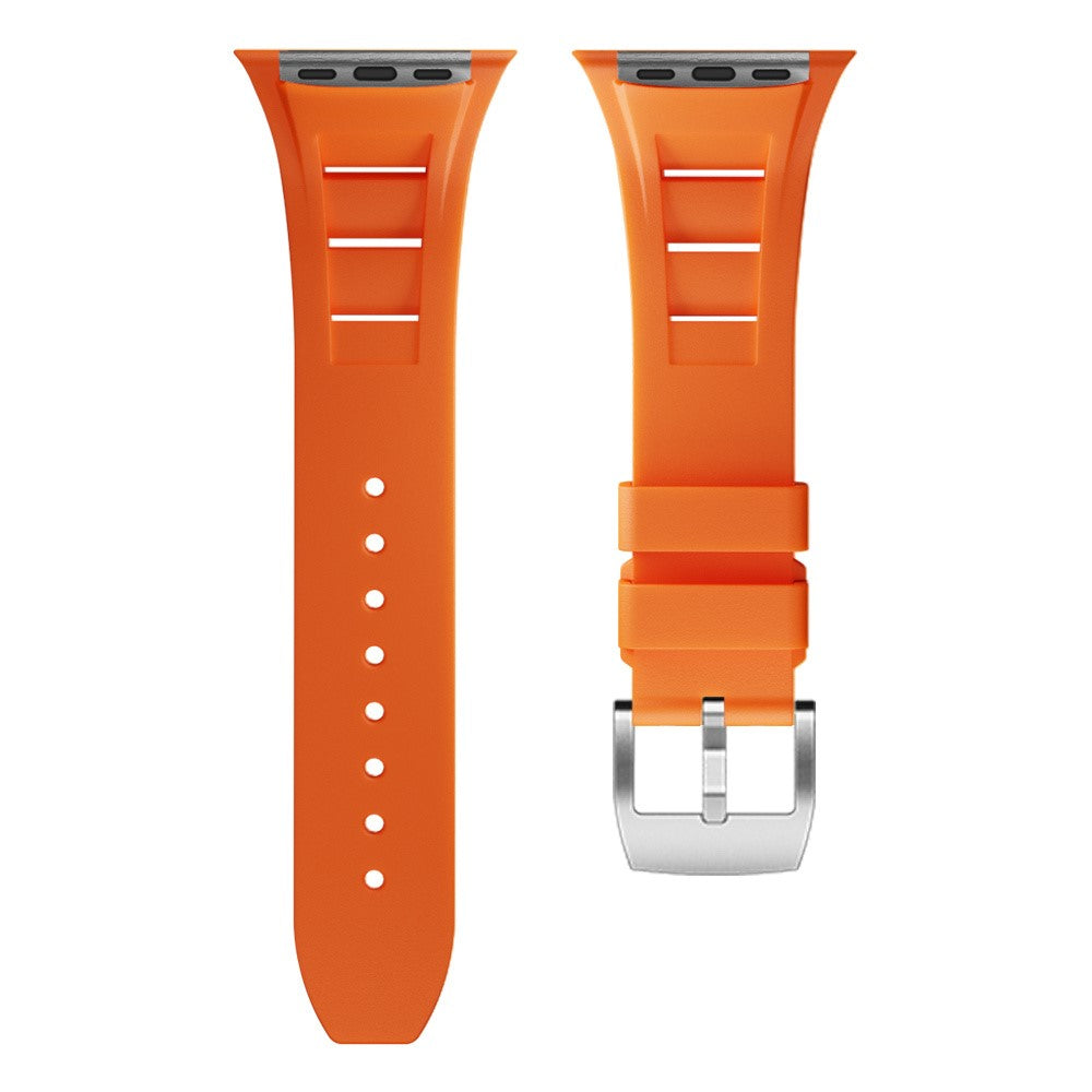 Delightful Apple Smartwatch Silicone Universel Strap - Orange#serie_4