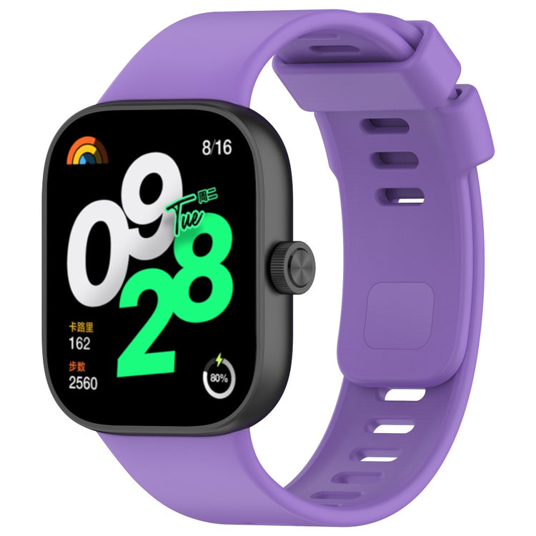 Xiaomi Redmi Watch 4 / Xiaomi Smart Band 8 Pro Silicone Universel Strap - Purple#serie_10