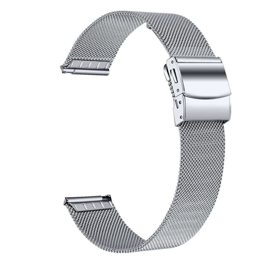 Huawei Watch 2 / Watch GT 2 42mm / Watch GT 3 42mm Watch Band 20mm Stainless Steel Milanese Strap - Silver#serie_023