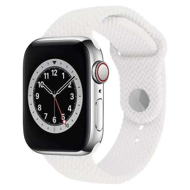 Apple Watch Series 49mm - 45mm - 44mm - 42mmWatch Band Silicone Strap - White#serie_6