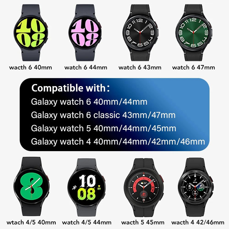 Super Durable Samsung Smartwatch Nylon Universel Strap - Black#serie_8