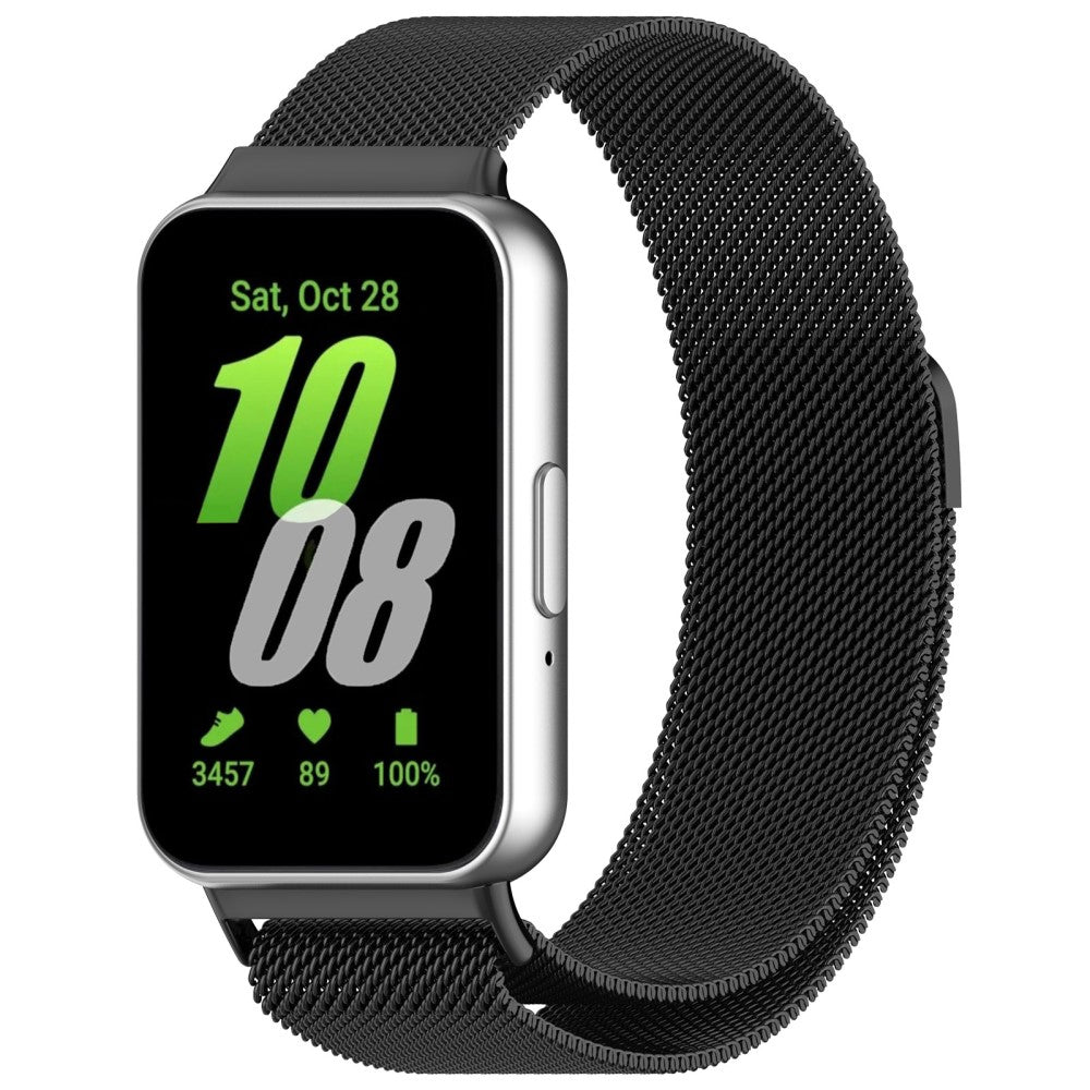 Absolutely Strong Samsung Galaxy Fit 3 Metal Strap - Black#serie_1