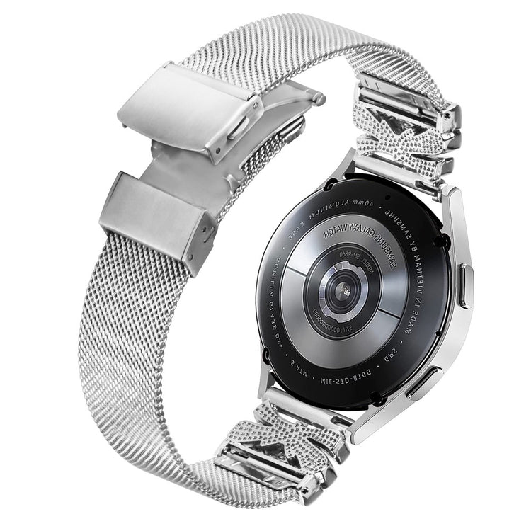 Nice Samsung Galaxy Watch 3 (41mm) Metal Strap - Silver#serie_059