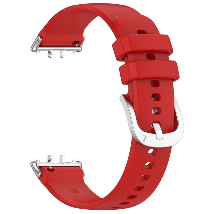 Very Comfortable Samsung Galaxy Fit 3 Silicone Strap - Red#serie_4