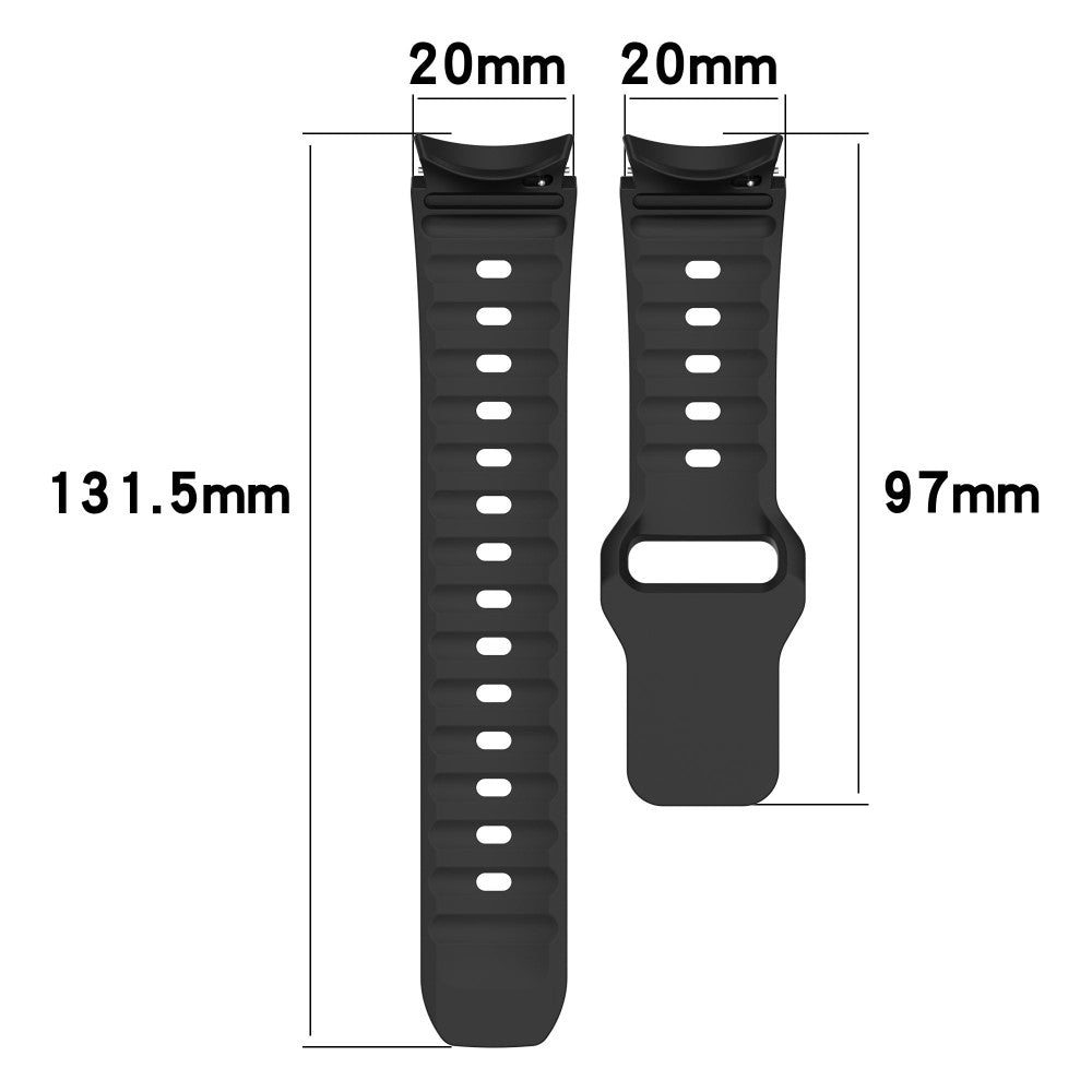 Absolutely Cute Samsung Smartwatch Silicone Universel Strap - White#serie_1