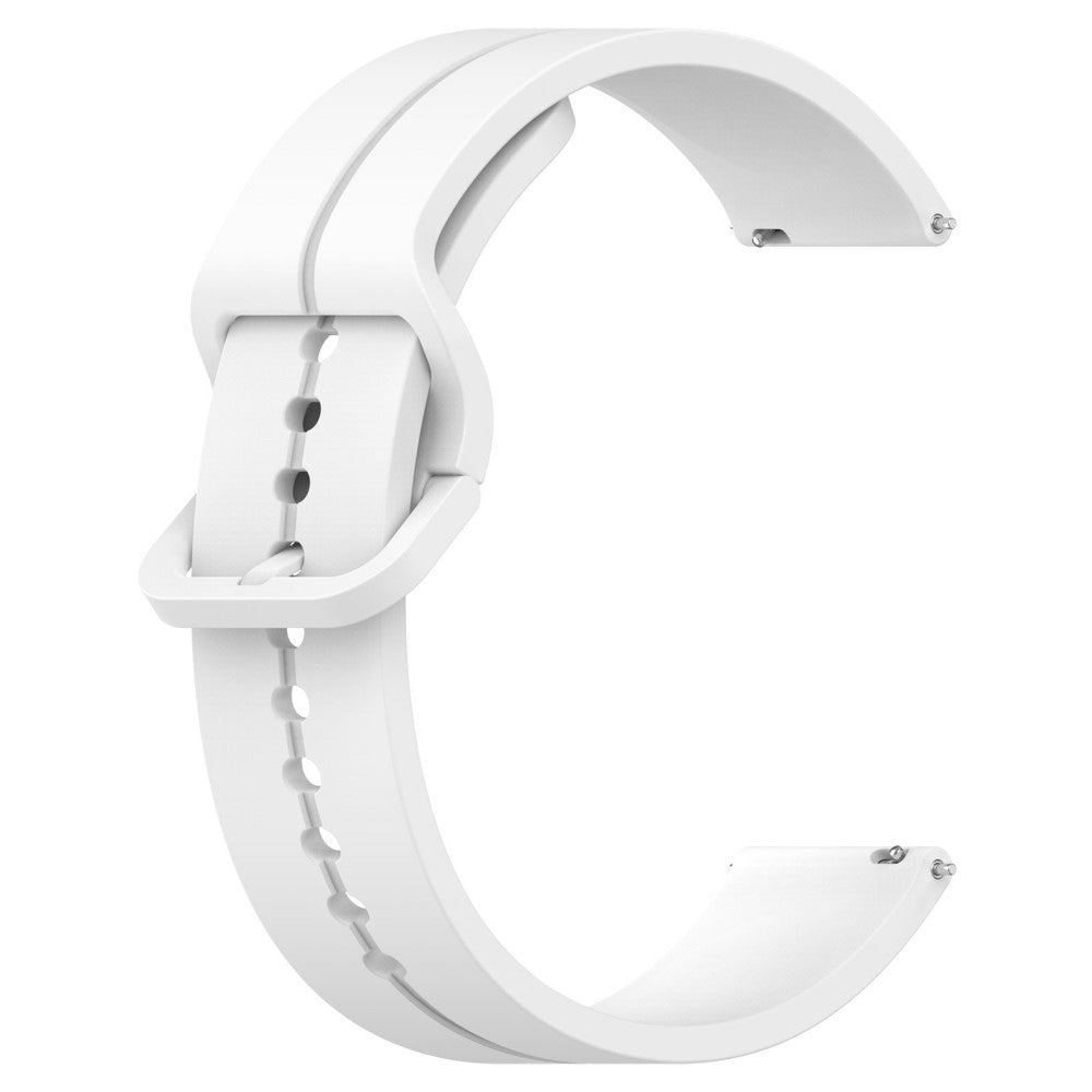 Remarkably Durable Smartwatch Silicone Universel Strap - White#serie_2