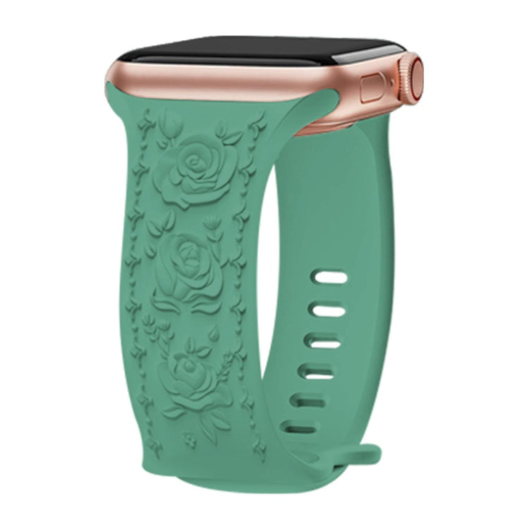 Super Fantastic Apple Smartwatch Silicone Universel Strap - Green#serie_10