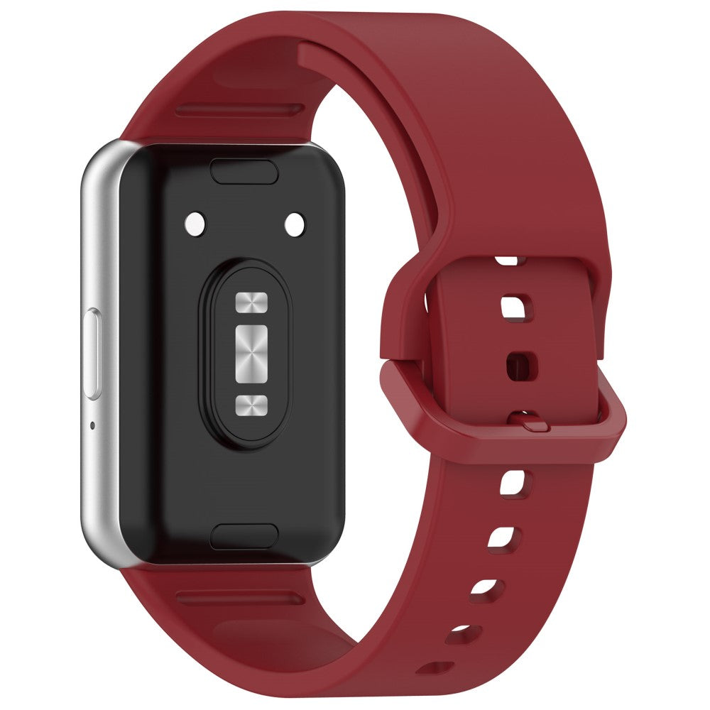 Super Pleasant Samsung Galaxy Fit 3 Silicone Strap - Red#serie_6