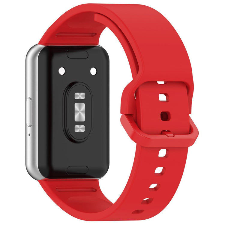 Super Pleasant Samsung Galaxy Fit 3 Silicone Strap - Red#serie_15