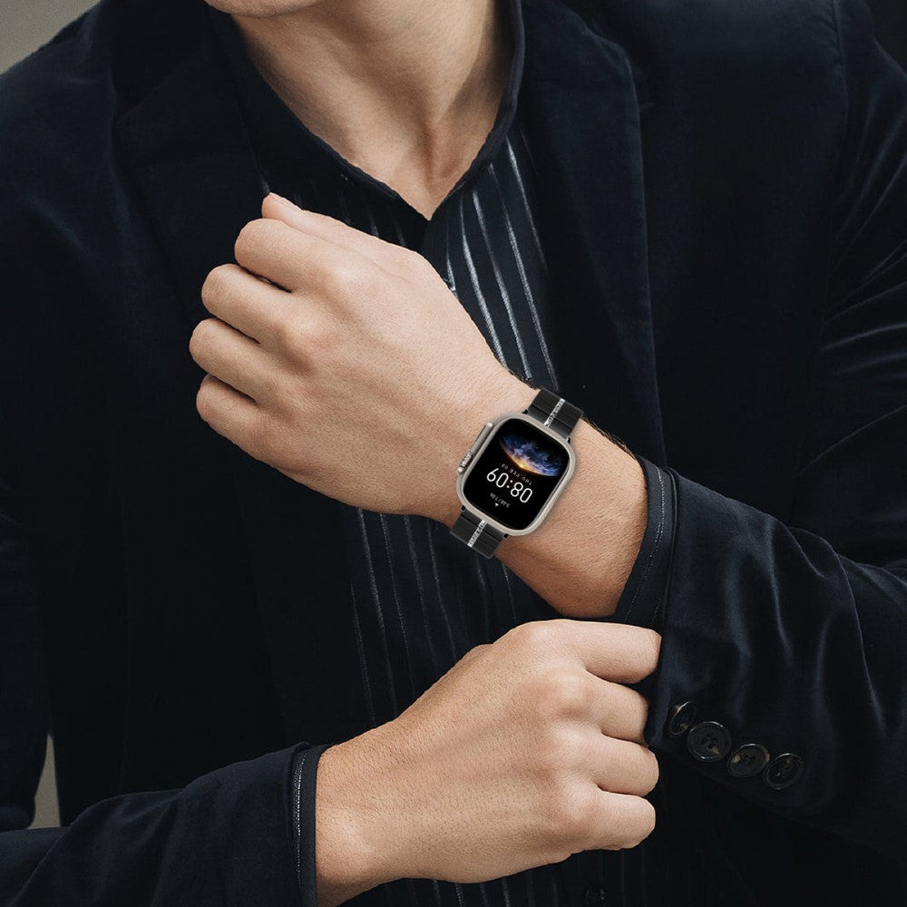 Remarkably Beautiful Apple Smartwatch Metal Universel Strap - Black#serie_1