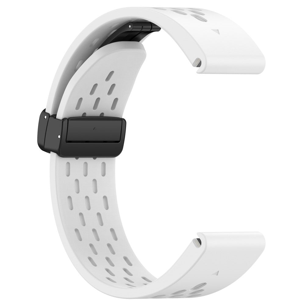 Mega Comfortable Garmin Smartwatch Silicone Universel Strap - White#serie_2