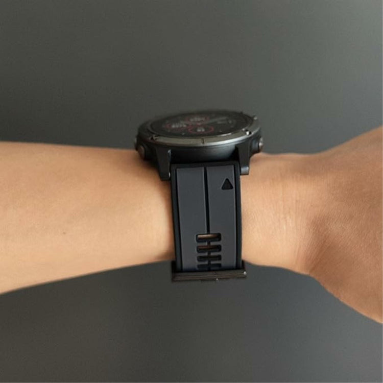 Very Stylish Garmin Smartwatch Silicone Universel Strap - Red#serie_4