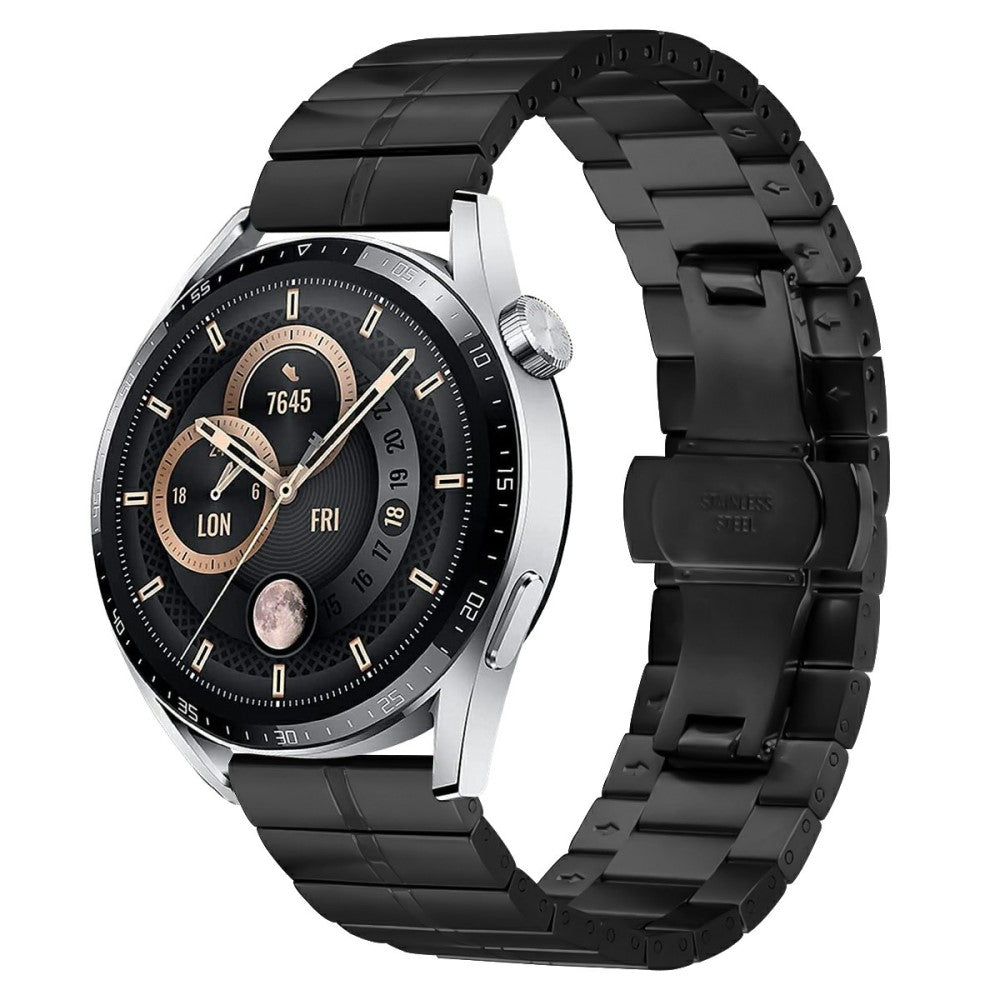 Absolutely Pleasant Honor MagicWatch 2 46mm Metal Strap - Black#serie_2