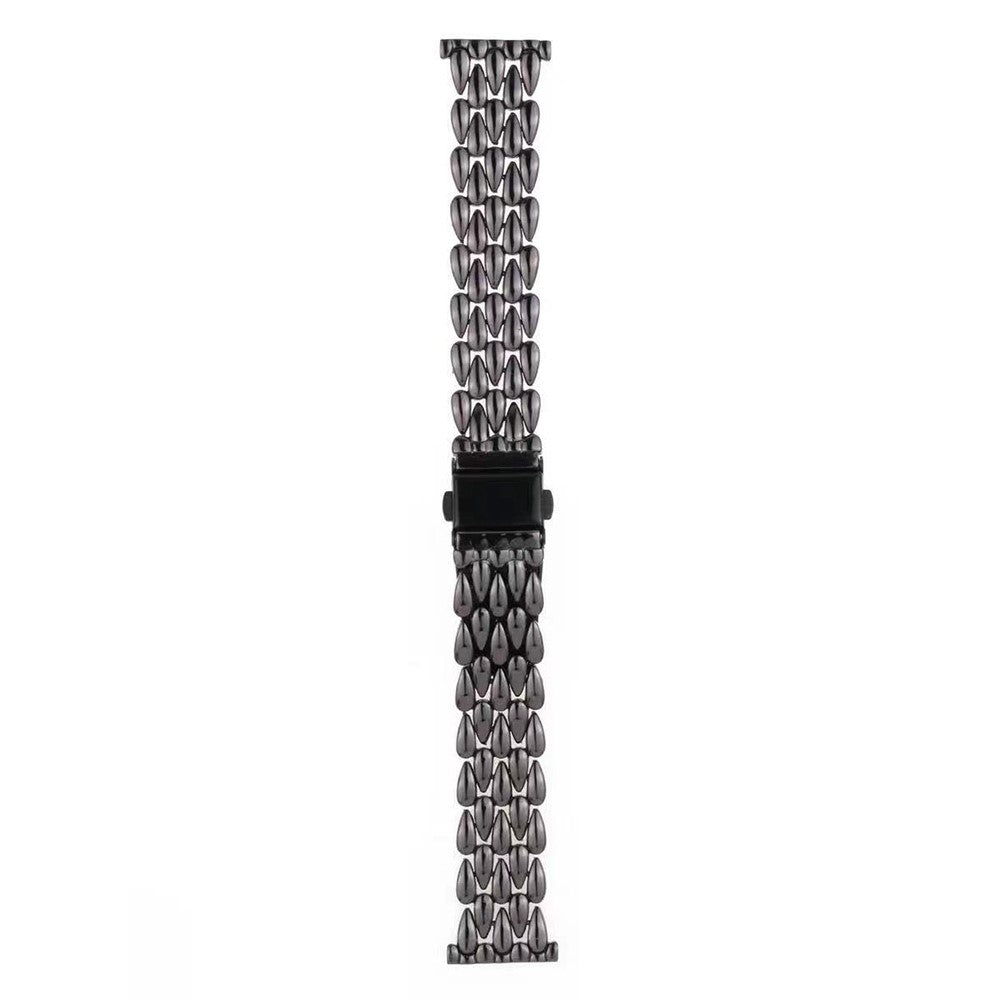 Super Fashionable Apple Smartwatch Metal Universel Strap - Black#serie_1