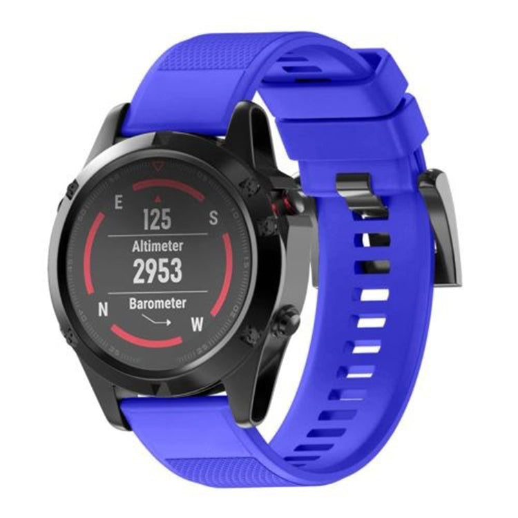 Durable Garmin Smartwatch Silicone Universel Strap - Blue#serie_3