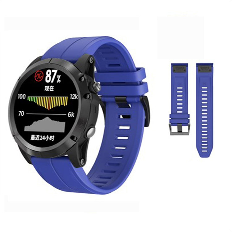 Very Beautiful Garmin Smartwatch Silicone Universel Strap - Blue#serie_3