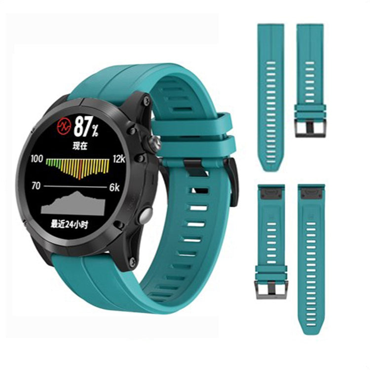 Very Beautiful Garmin Smartwatch Silicone Universel Strap - Green#serie_11