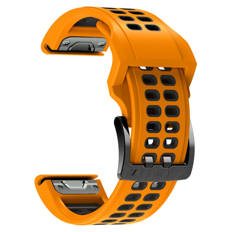 Delightful Garmin Smartwatch Silicone Universel Strap - Orange#serie_3