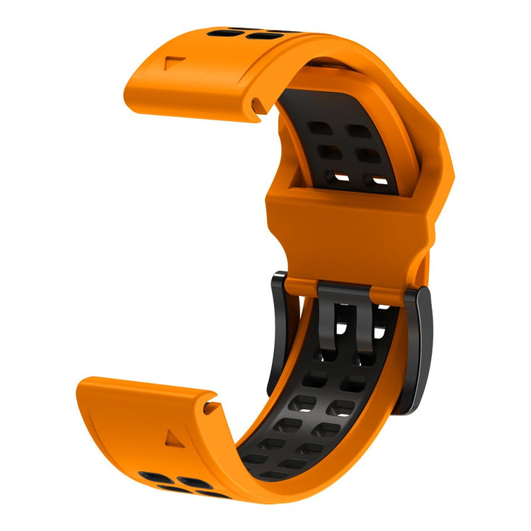 Delightful Garmin Smartwatch Silicone Universel Strap - Orange#serie_3