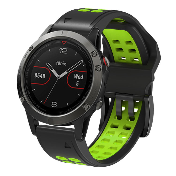 Delightful Garmin Smartwatch Silicone Universel Strap - Green#serie_6