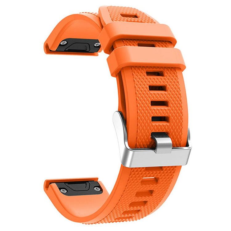 Very Pleasant Garmin Smartwatch Silicone Universel Strap - Orange#serie_4