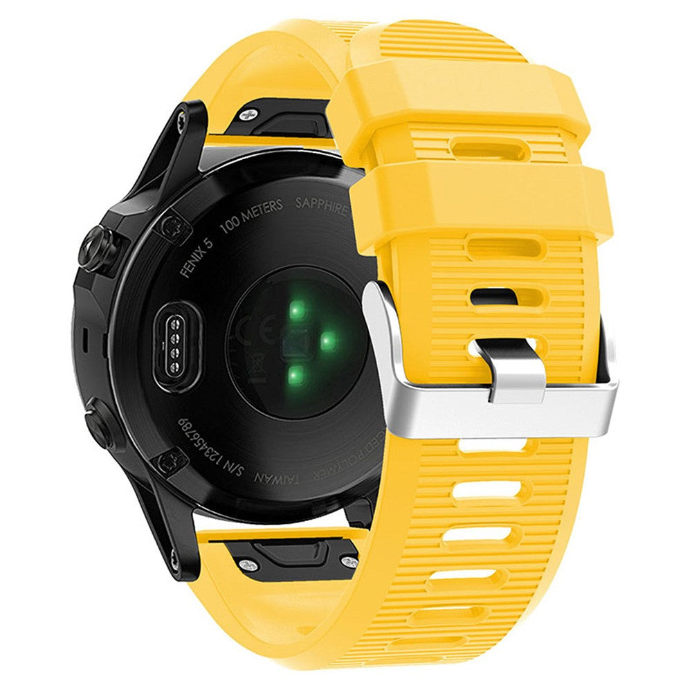 Incredibly Good Garmin Smartwatch Silicone Universel Strap - Yellow#serie_6