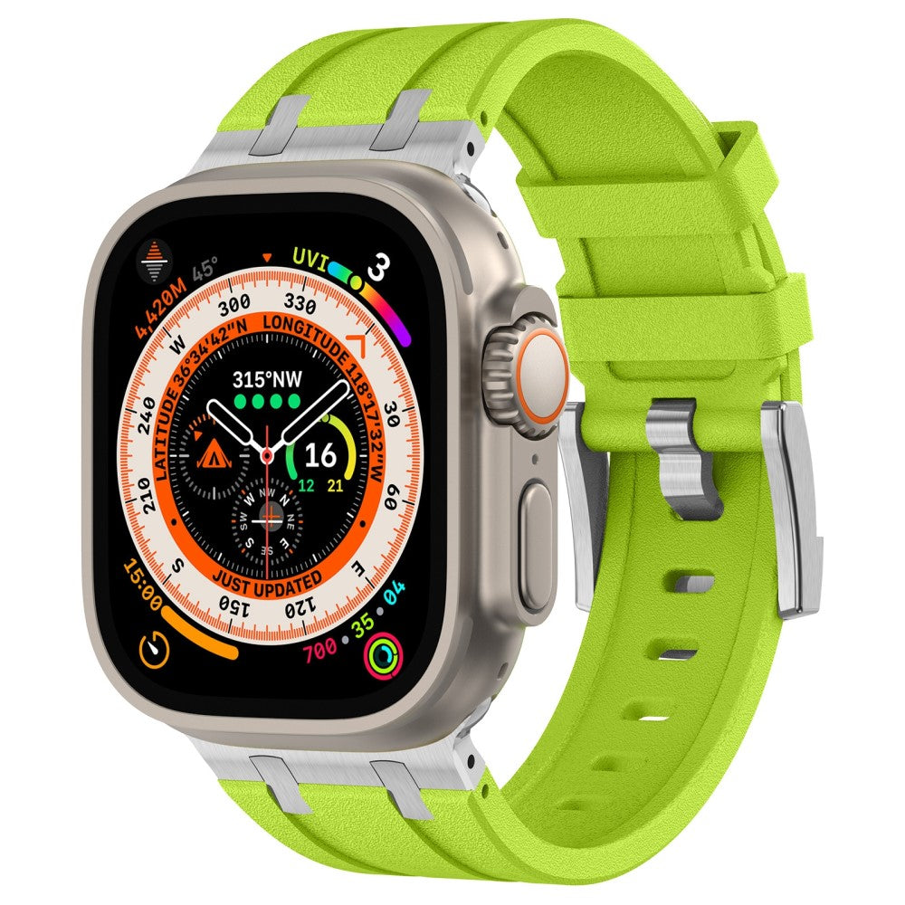 Comfortable Apple Smartwatch Silicone Universel Strap - Green#serie_9