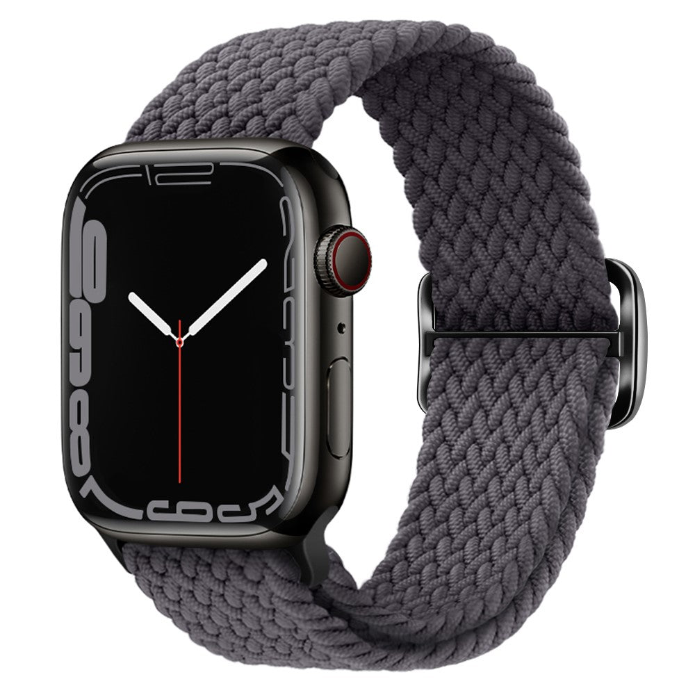 Mega Delightful Apple Smartwatch Nylon Universel Strap - Silver#serie_14