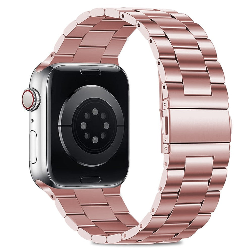 Incredibly Strong Apple Smartwatch Metal Universel Strap - Pink#serie_11