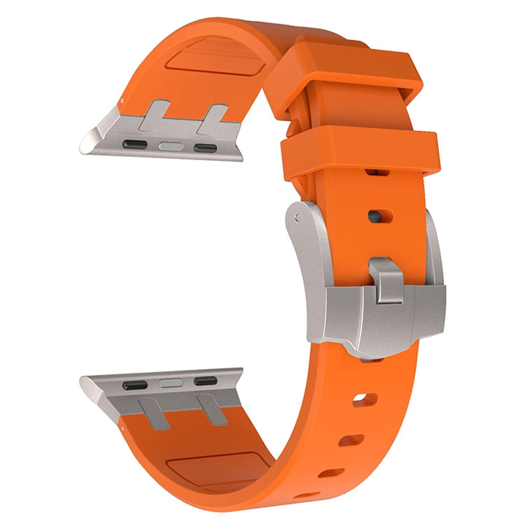 Lovely Apple Smartwatch Silicone Universel Strap - Orange#serie_1