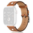 Incroyablement Bon Apple Smartwatch Cuir Véritable Universel Bracelet